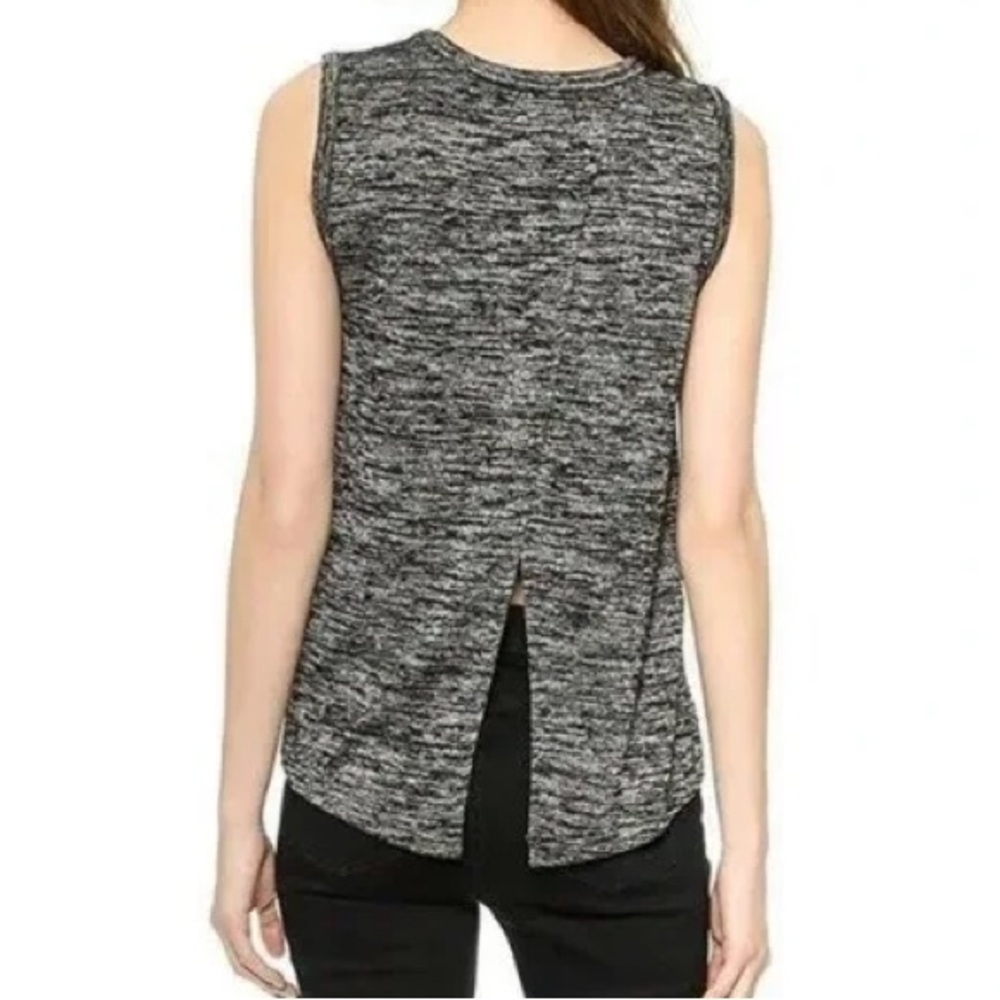 rag & bone Black Sleeveless Muscle Tee
